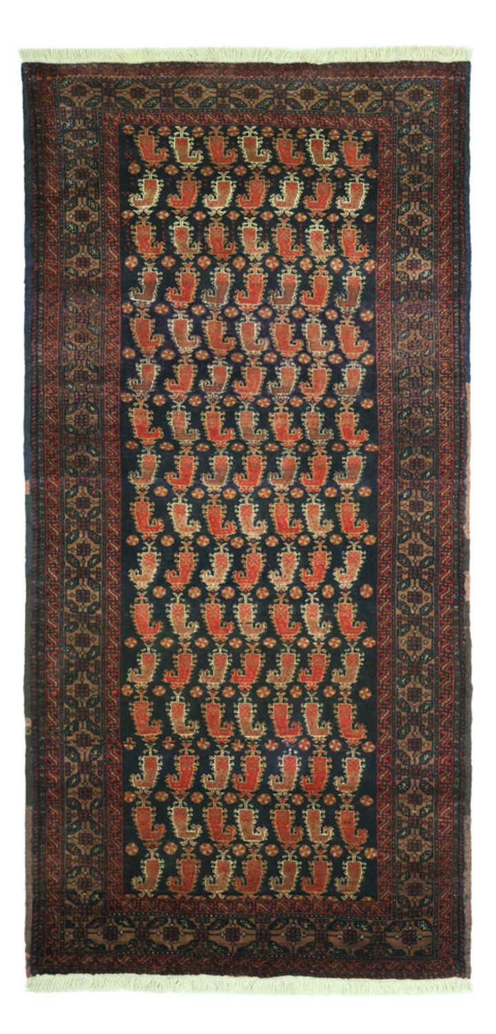 Tapis de couloir Tapis Belutsch - 212 x 102 cm - beige foncé