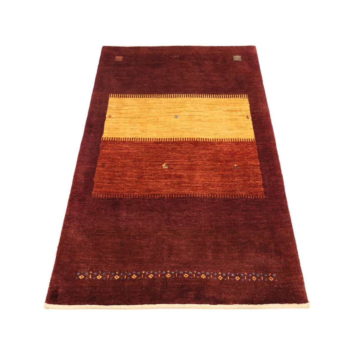 Tapis Gabbeh - Persan Kashkuli - 148 x 85 cm - multicolore