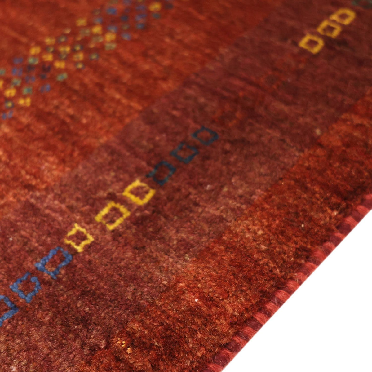 Tapis Gabbeh - Persan Kashkuli - 145 x 81 cm - multicolore