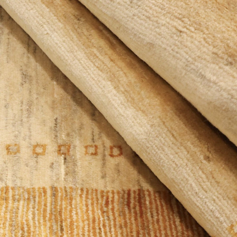 Tapis Gabbeh - Persan Kashkuli - 178 x 129 cm - beige