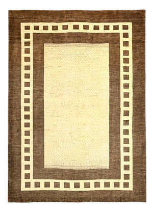 Tapis Gabbeh - Persan Kashkuli - 248 x 178 cm - beige