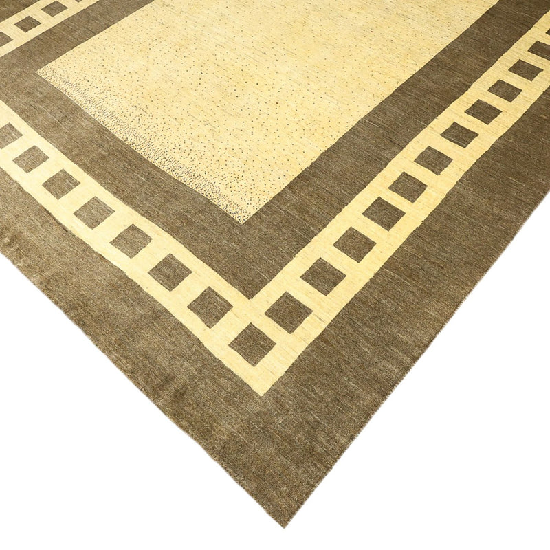 Tapis Gabbeh - Persan Kashkuli - 248 x 178 cm - beige