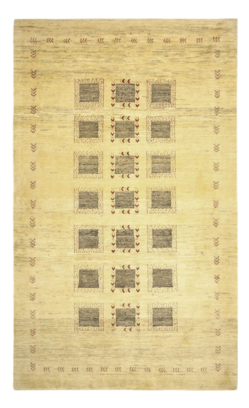 Tapis Gabbeh - Persan Kashkuli - 190 x 116 cm - beige