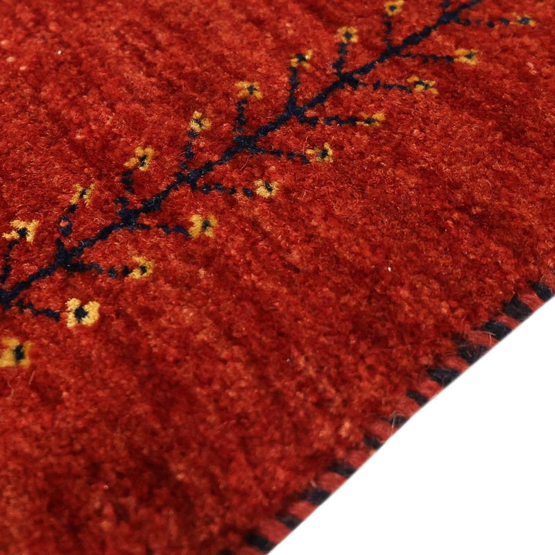 Tapis Gabbeh - Persan Kashkuli - Royal - 180 x 124 cm - rouge