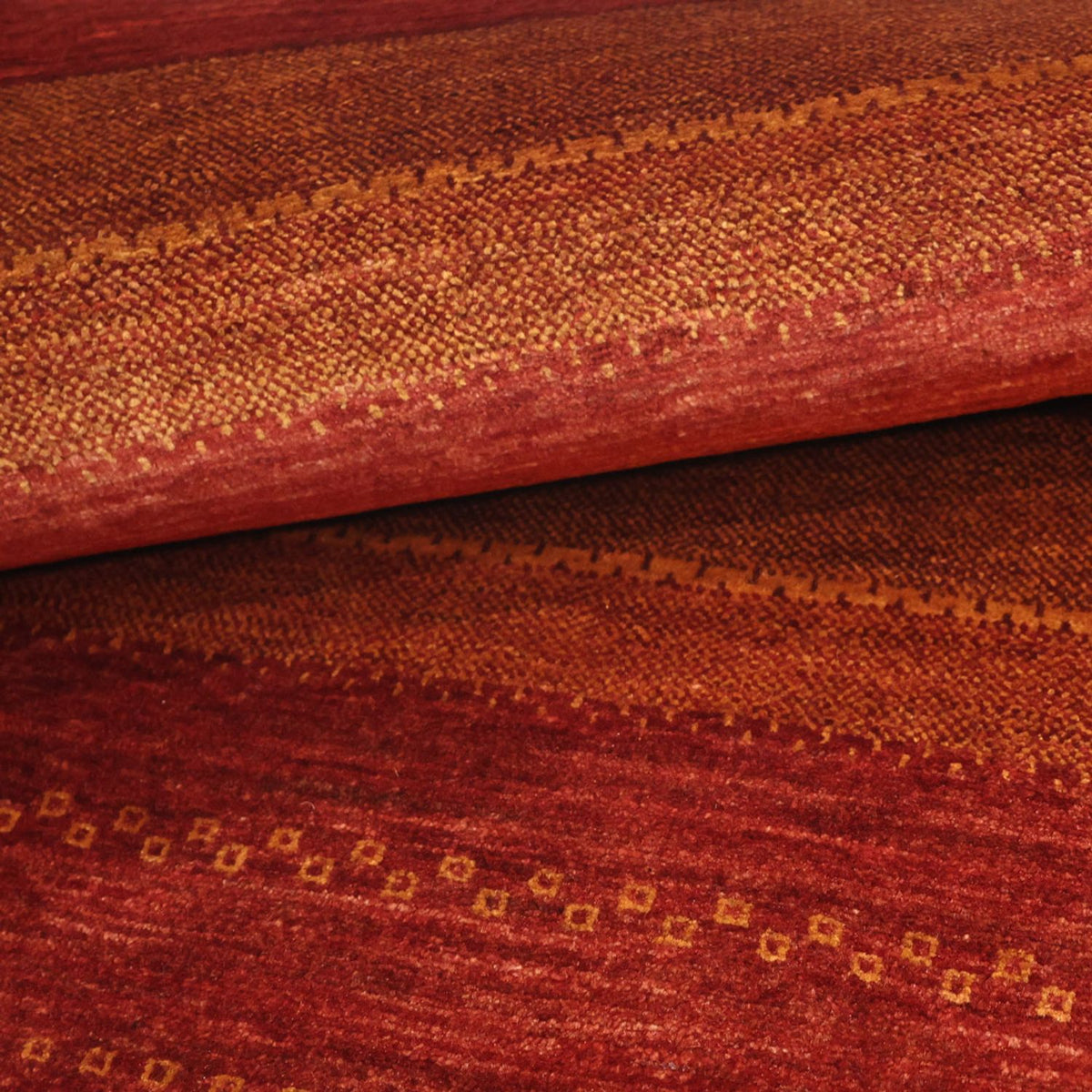 Tapis Gabbeh - Persan Kashkuli - 117 x 99 cm - multicolore