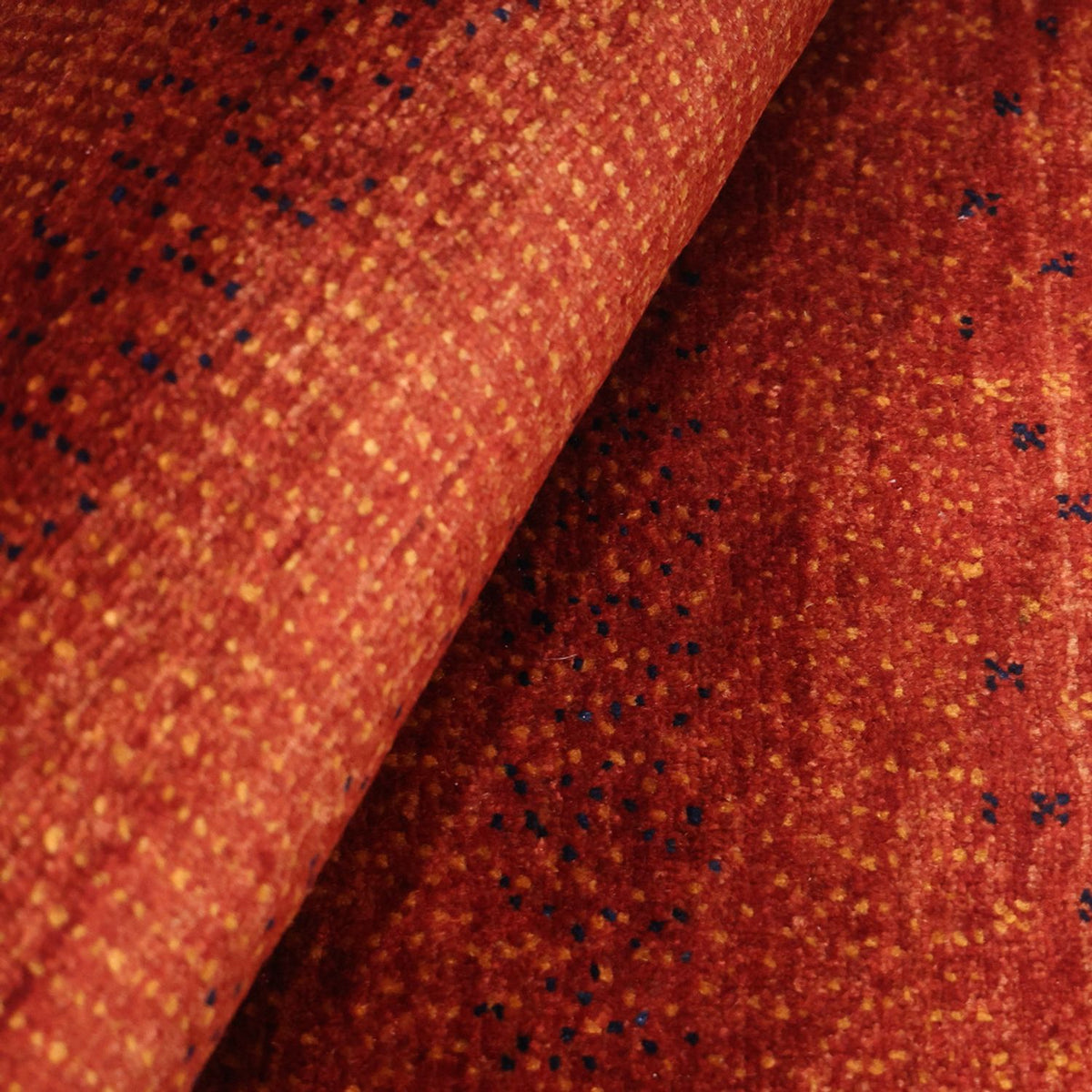 Tapis Gabbeh - Persan Kashkuli - 116 x 97 cm - rouille