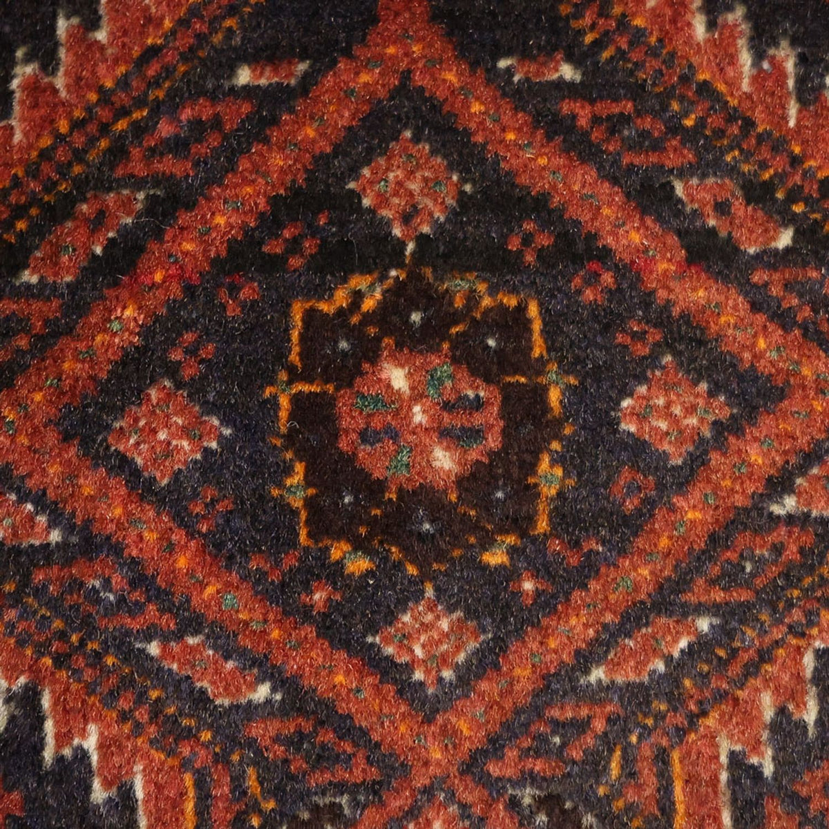 Tapis de couloir Tapis Belutsch - 194 x 97 cm - rouge foncé