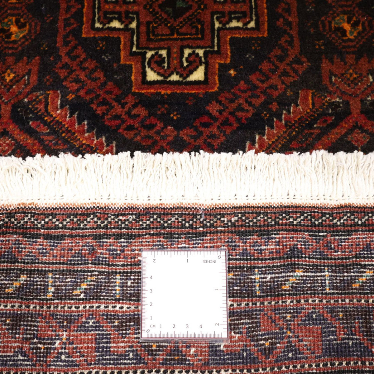 Tapis de couloir Tapis Belutsch - 194 x 97 cm - rouge foncé