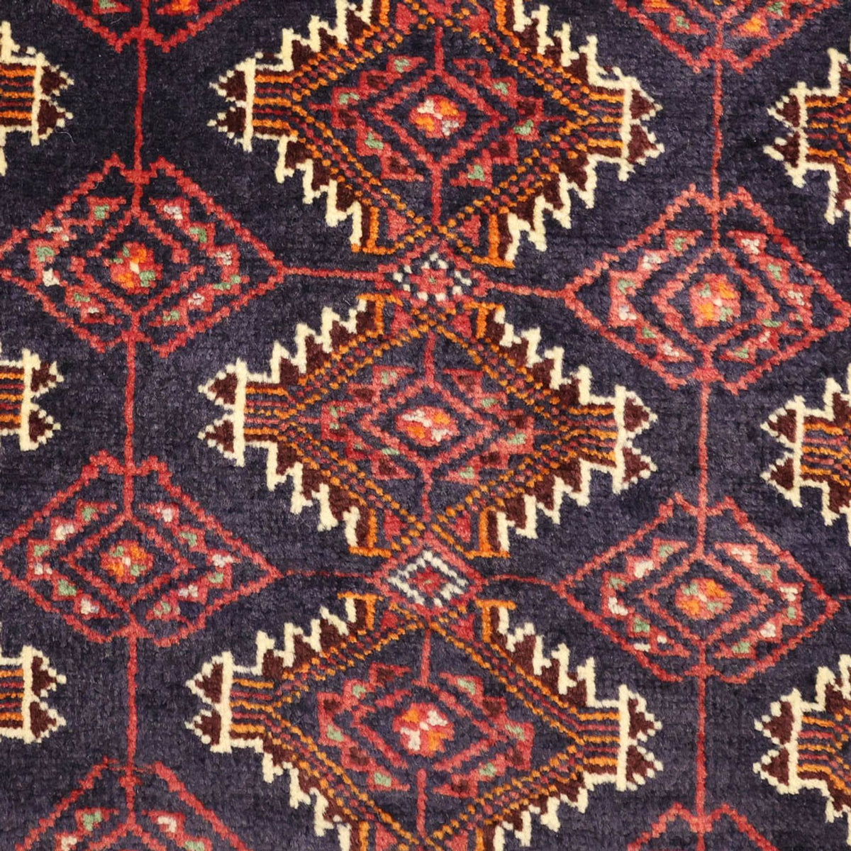 Tapis de couloir Tapis Belutsch - 197 x 106 cm - rouge foncé