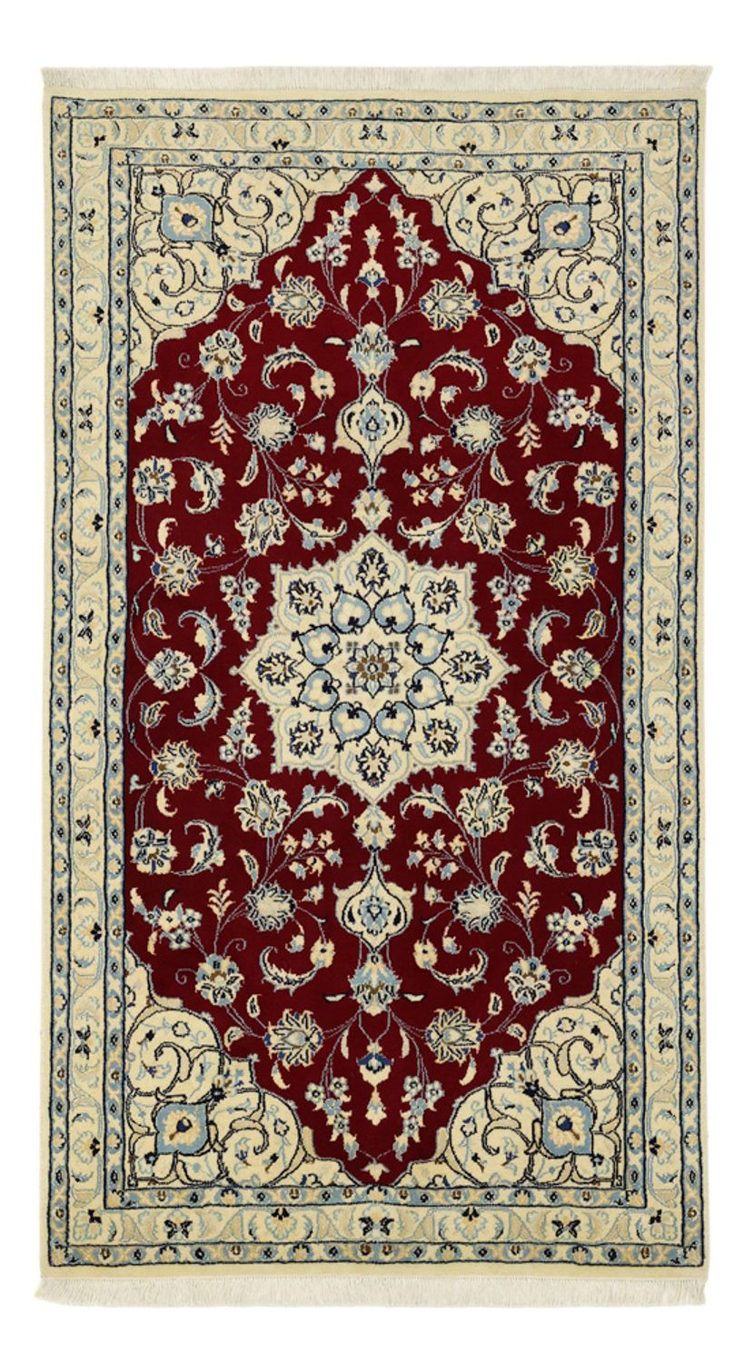 Tapis persan - Nain - Royal - 158 x 89 cm - rouge
