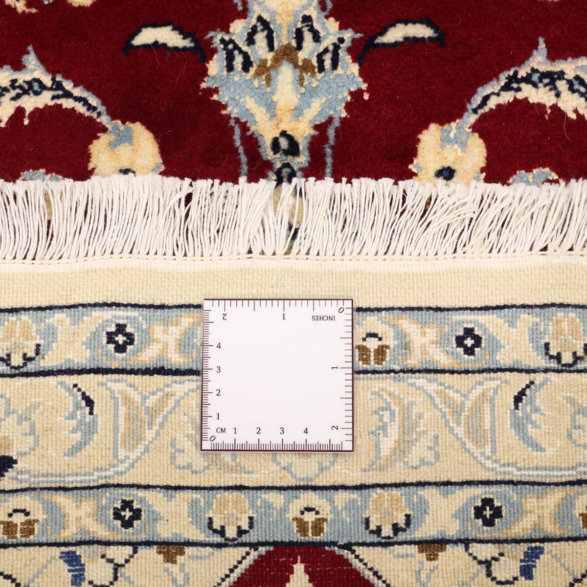 Tapis persan - Nain - Royal - 158 x 89 cm - rouge