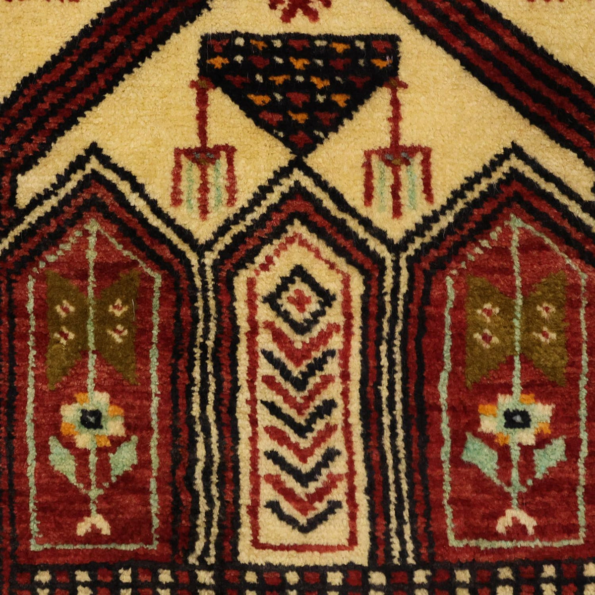 Tapis de couloir Tapis Belutsch - 196 x 103 cm - beige