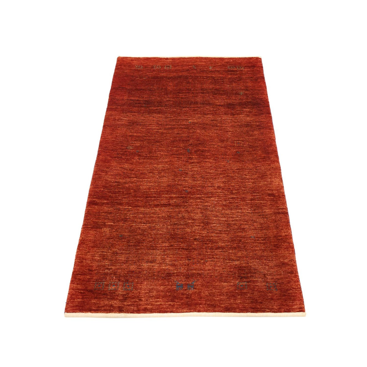 Tapis Gabbeh - Persan Kashkuli - 153 x 82 cm - rouge