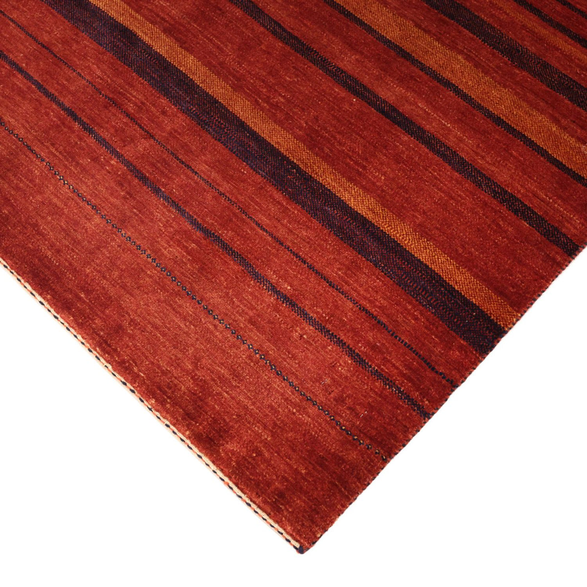 Tapis Gabbeh - Persan Kashkuli carré - 112 x 103 cm - multicolore