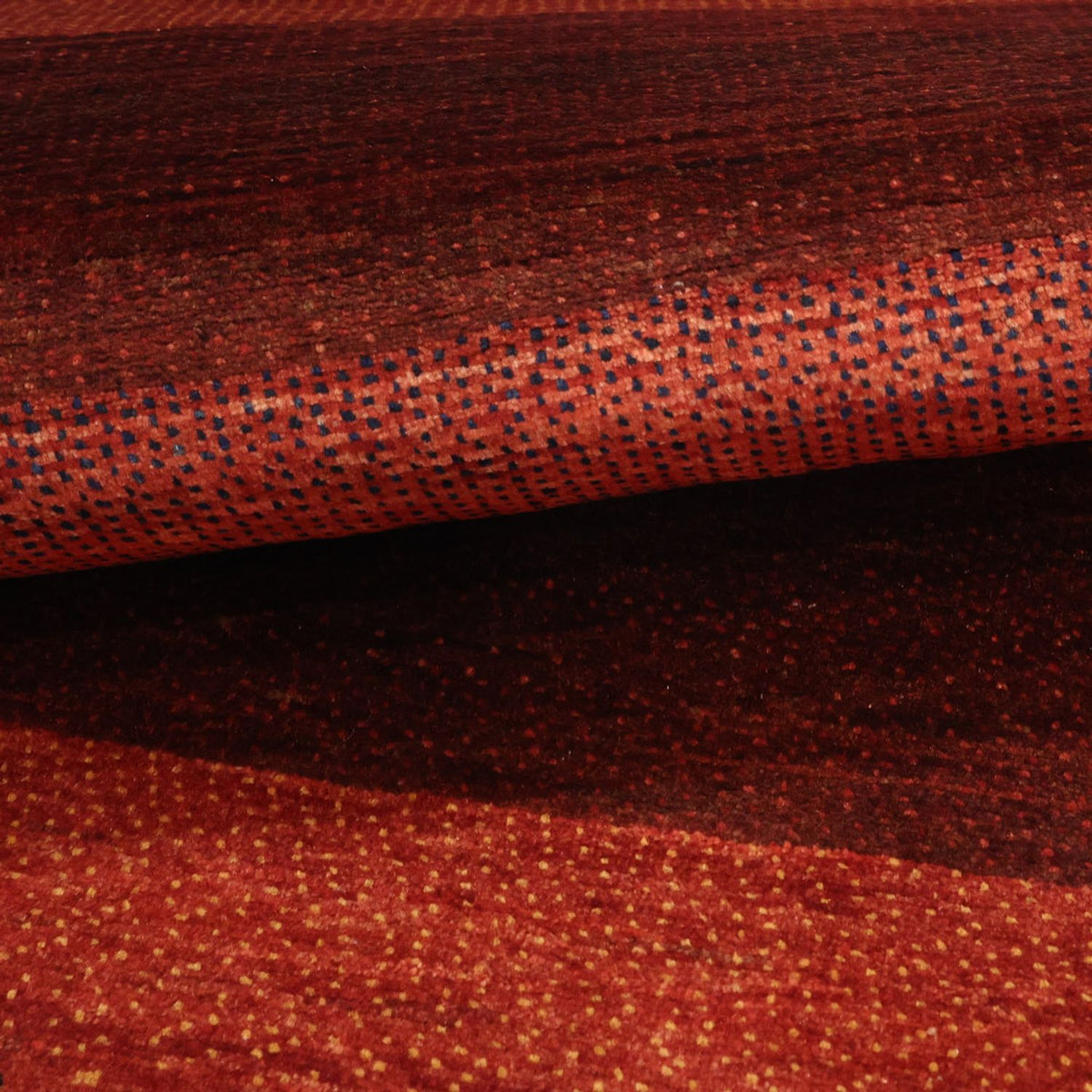 Tapis Gabbeh - Persan Kashkuli - 116 x 100 cm - multicolore