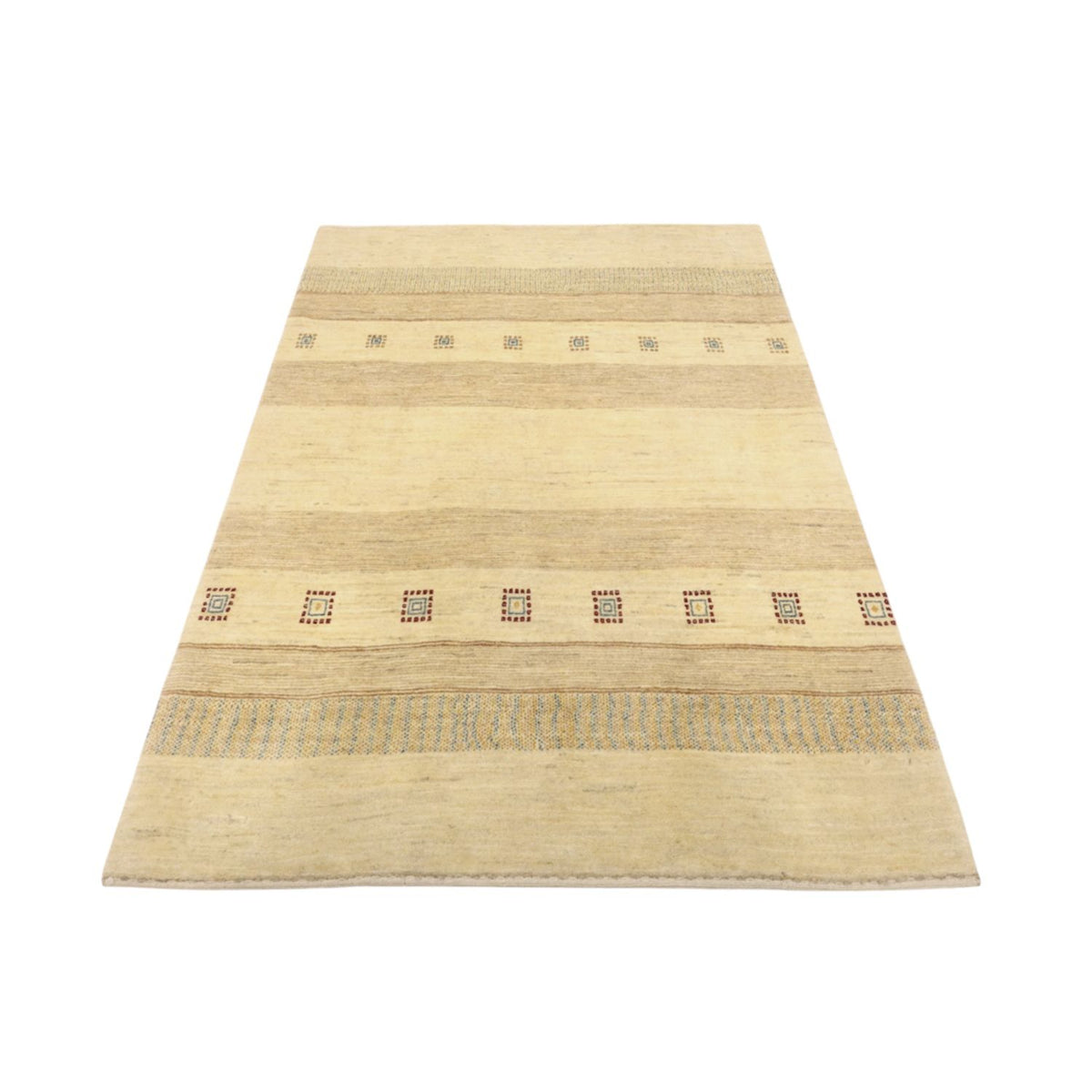 Tapis Gabbeh - Loribaft Persan - 170 x 116 cm - beige