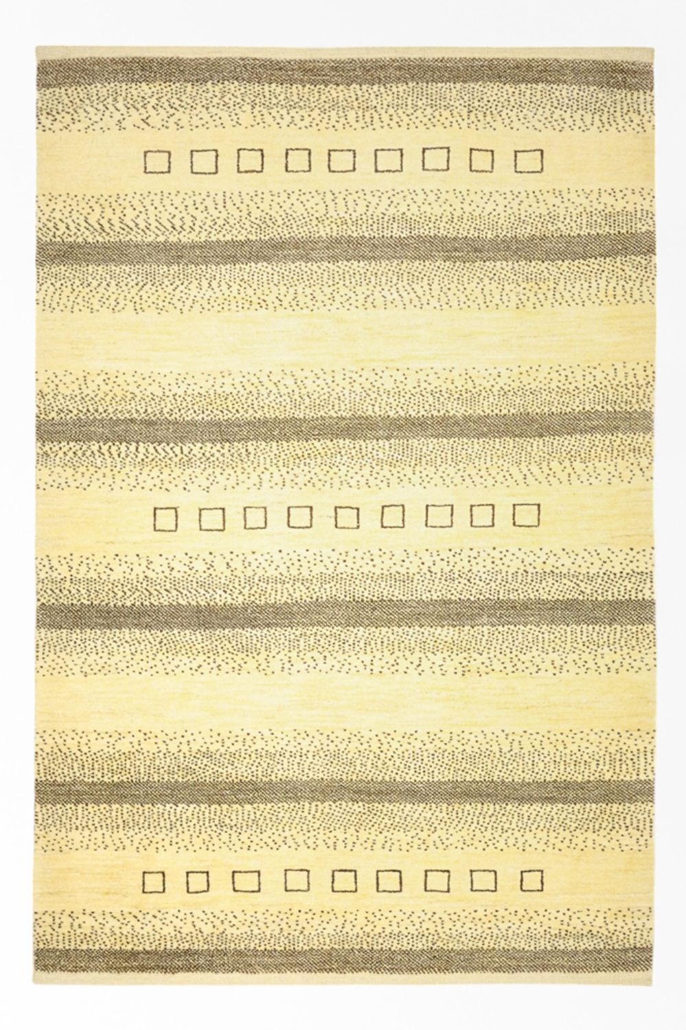 Tapis Gabbeh - Loribaft Persan - 173 x 118 cm - beige