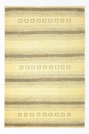 Tapis Gabbeh - Loribaft Persan - 173 x 118 cm - beige