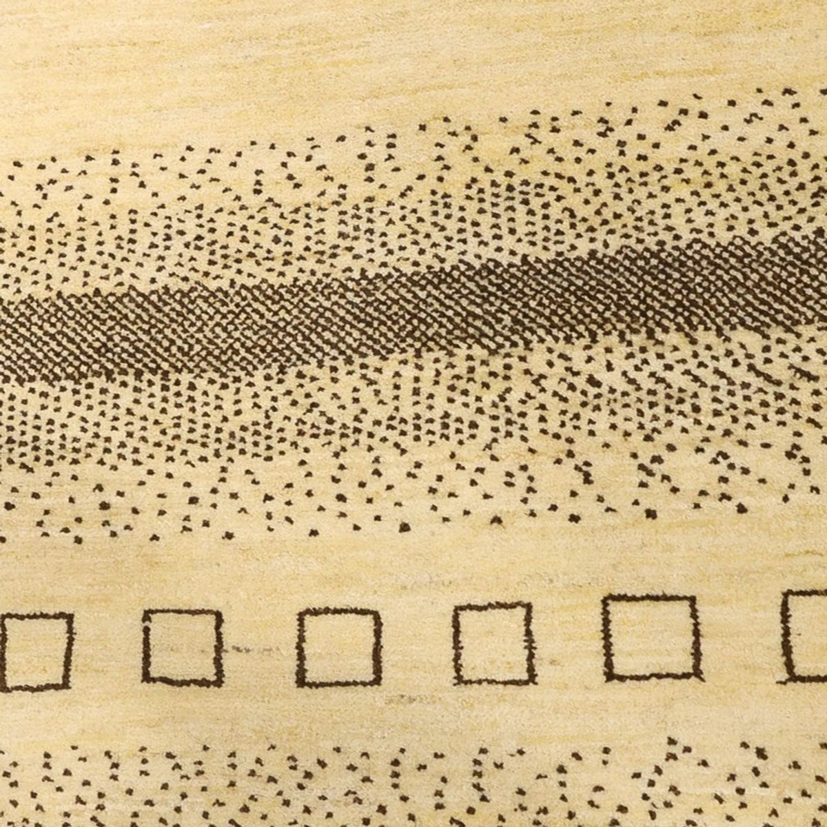 Tapis Gabbeh - Loribaft Persan - 173 x 118 cm - beige