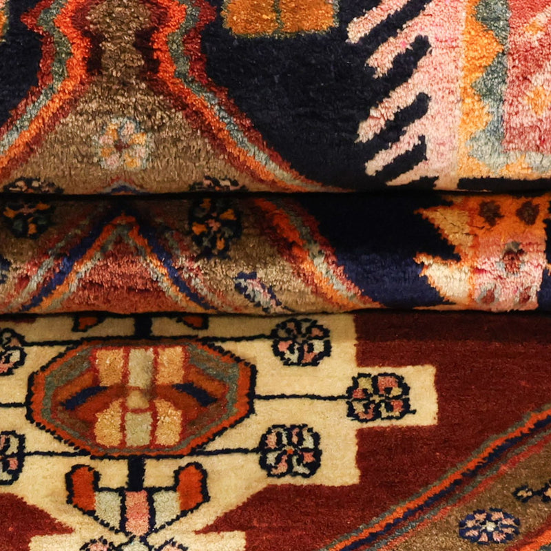 Tapis persan - Bidjar - 293 x 174 cm - rouge foncé