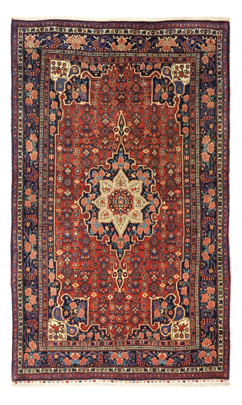 Tapis persan - Bidjar - Royal - 276 x 168 cm - rouge foncé