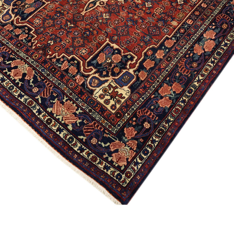 Tapis persan - Bidjar - Royal - 276 x 168 cm - rouge foncé