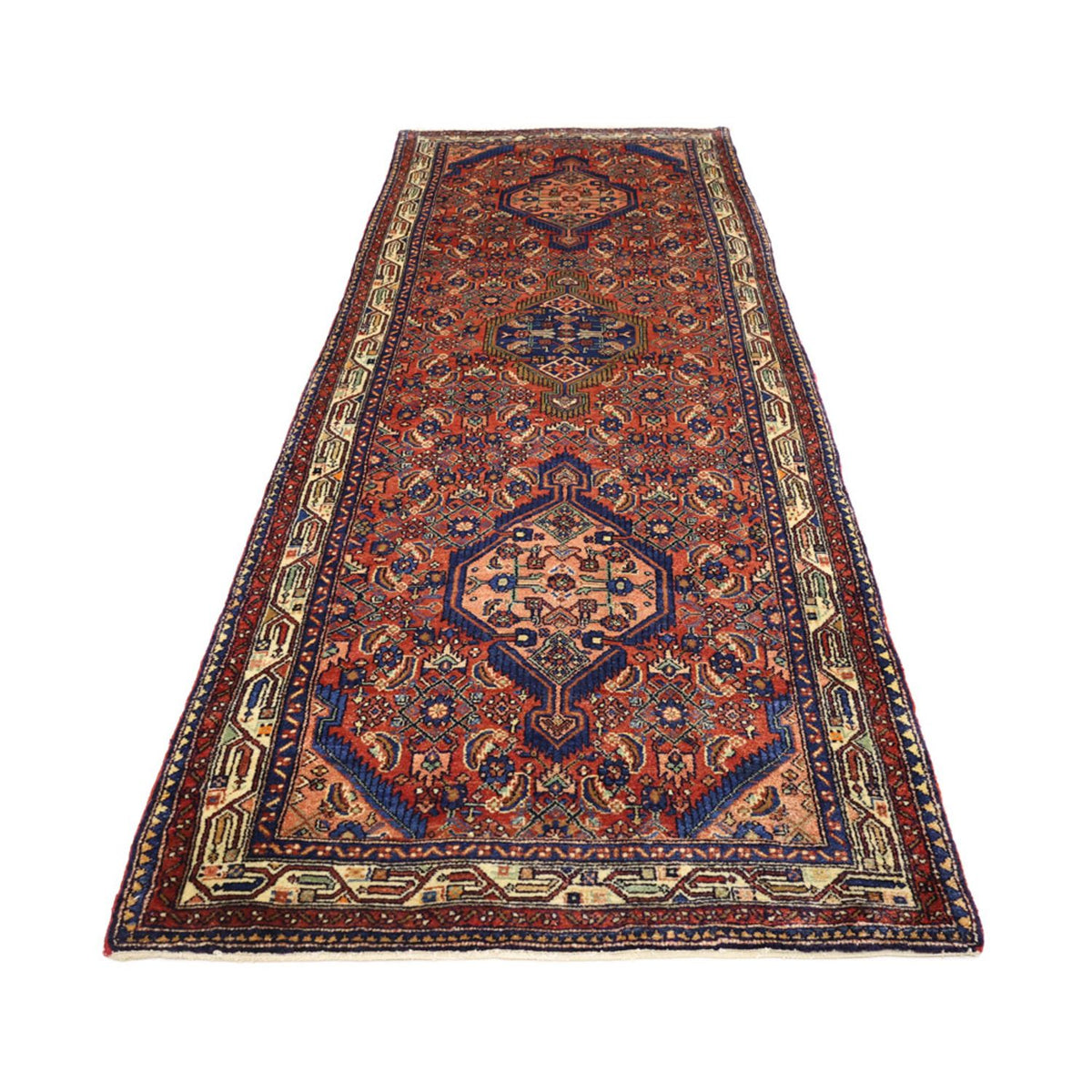 Tapis de couloir Tapis persan - Classique - 332 x 117 cm - multicolore