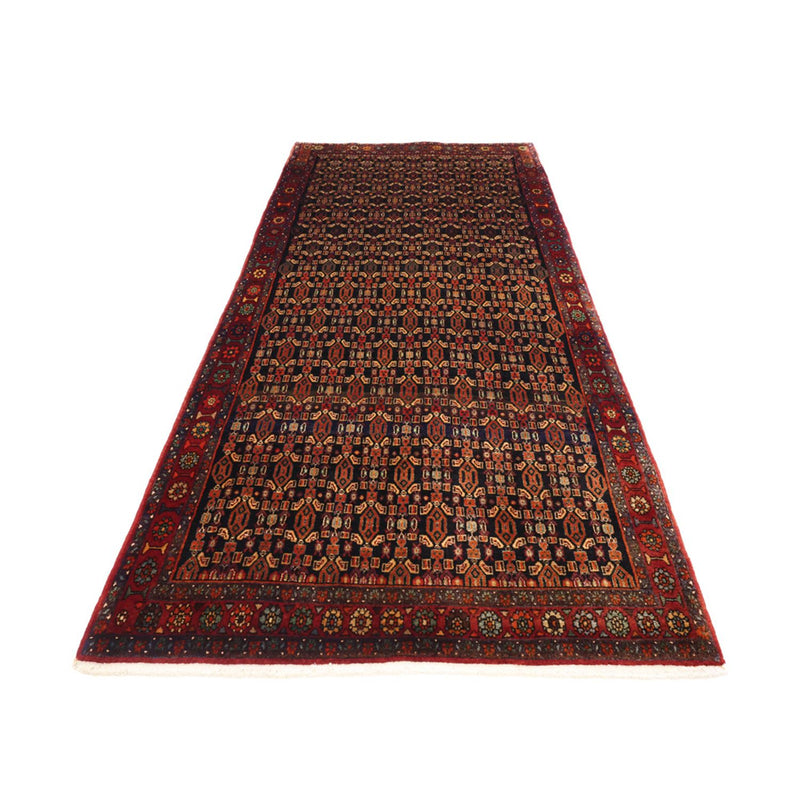 Tapis de couloir Tapis persan - Nomadic - 294 x 129 cm - rouge foncé