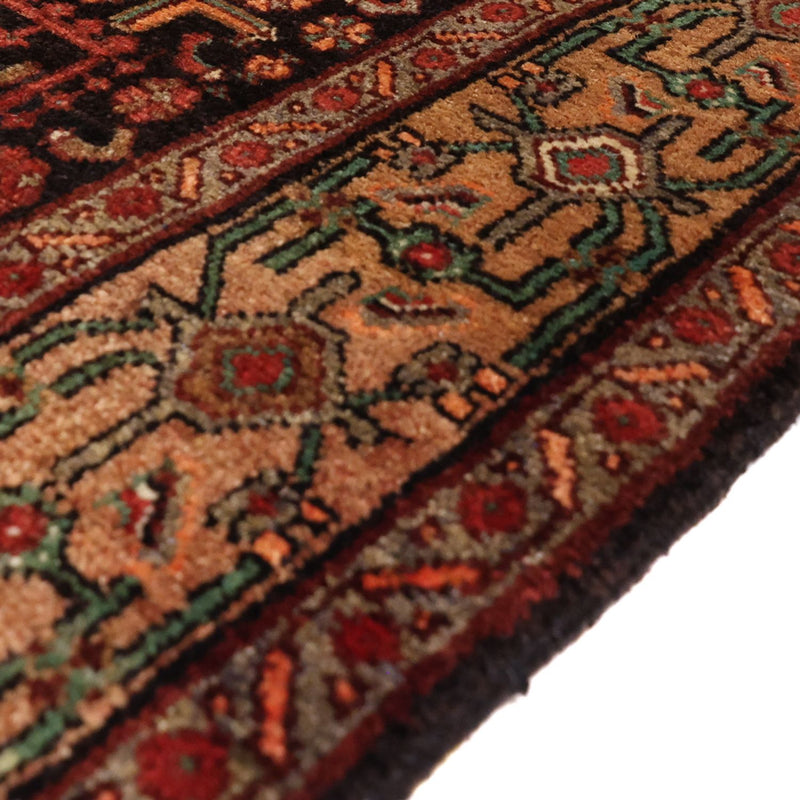 Tapis de couloir Tapis persan - Nomadic - 295 x 130 cm - rouge foncé