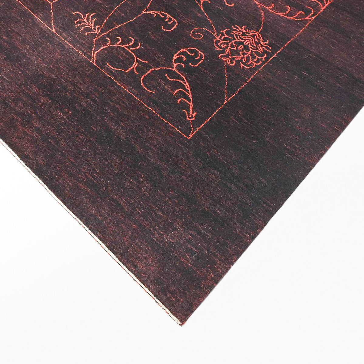 Tapis Gabbeh - Loribaft Indus - 240 x 173 cm - bleu foncé