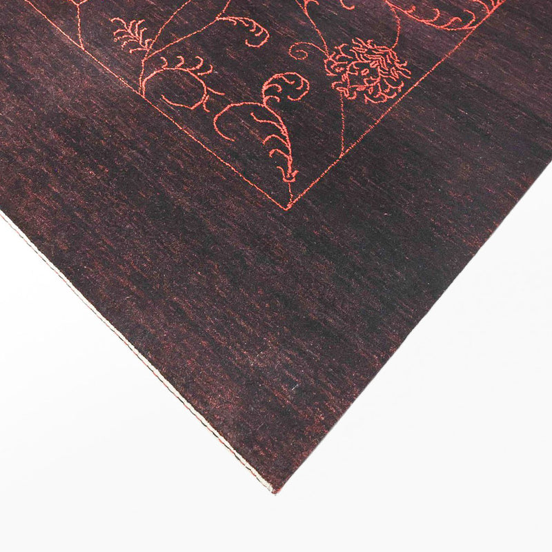 Tapis Gabbeh - Loribaft Indus - 240 x 173 cm - bleu foncé