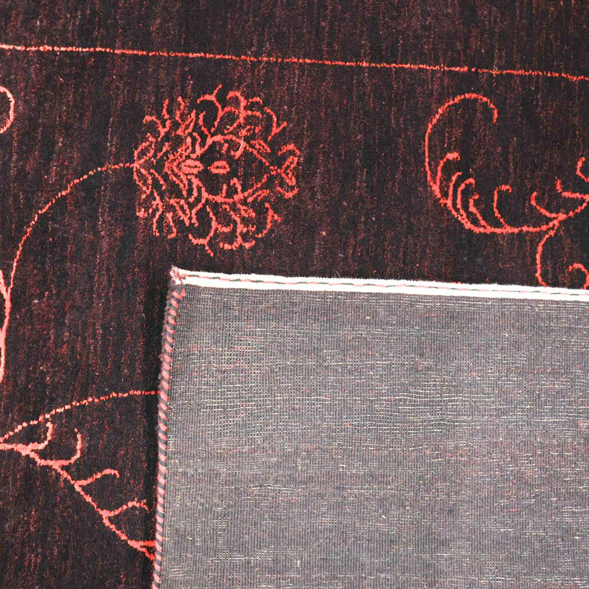 Tapis Gabbeh - Loribaft Indus - 240 x 173 cm - bleu foncé