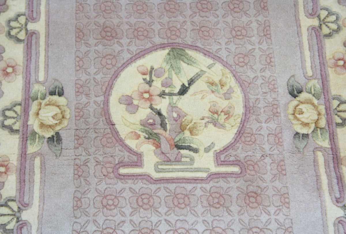 Tapis chinois - 153 x 91 cm - marron