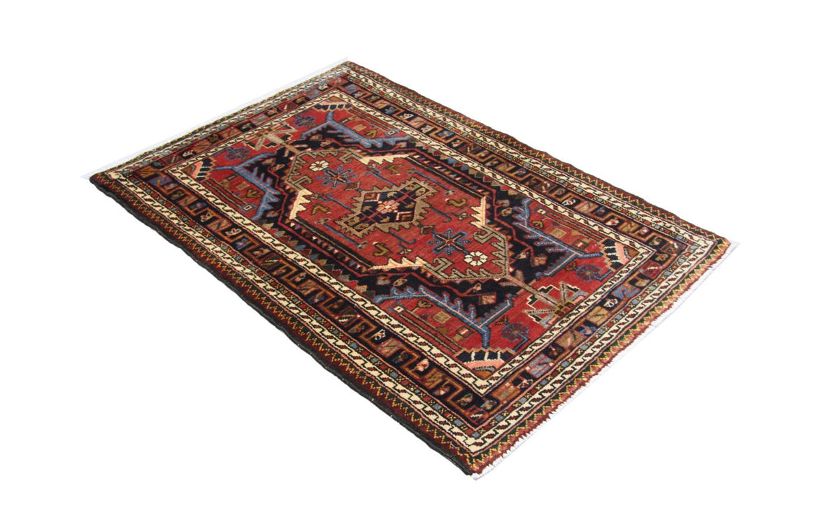 Tapis persan - Nomadic - 138 x 92 cm - rouge