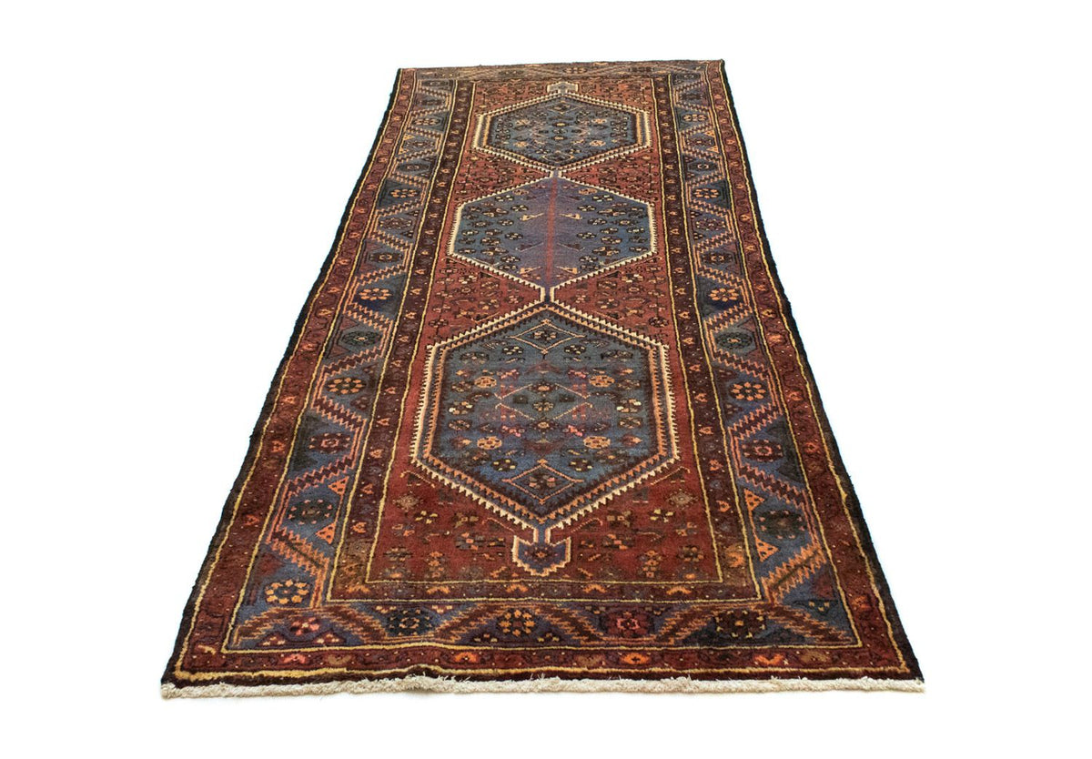 Tapis de couloir Tapis persan - Nomadic - 287 x 110 cm - marron