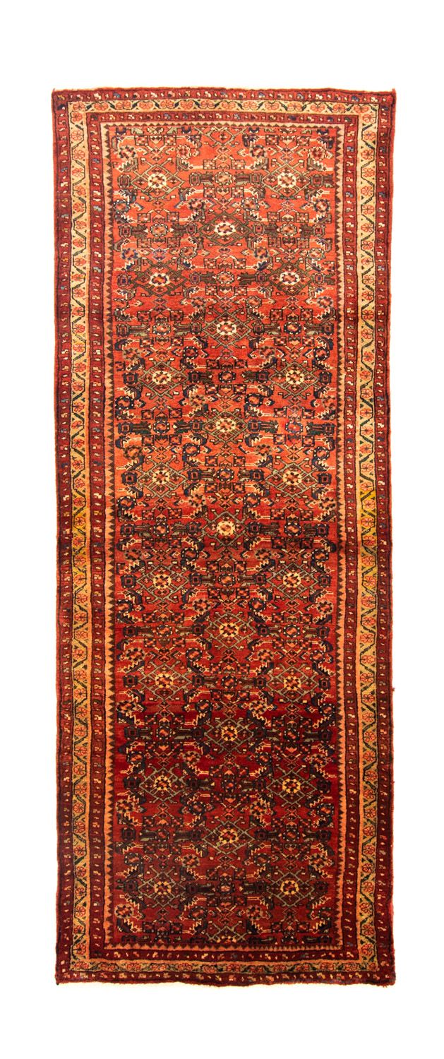 Tapis de couloir Tapis persan - Nomadic - 296 x 107 cm - orange
