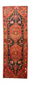Tapis de couloir Tapis persan - Nomadic - 310 x 105 cm - bleu