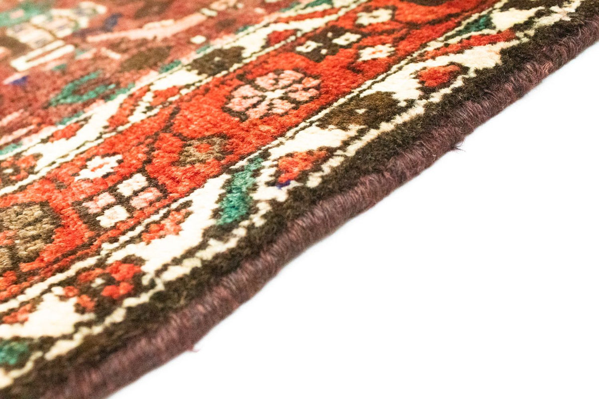 Tapis de couloir Tapis persan - Nomadic - 306 x 111 cm - marron