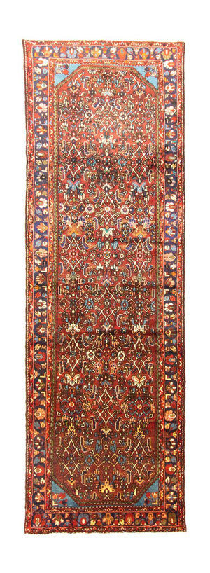 Tapis de couloir Tapis persan - Nomadic - 318 x 100 cm - marron