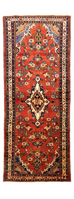 Tapis de couloir Tapis persan - Nomadic - 273 x 97 cm - orange