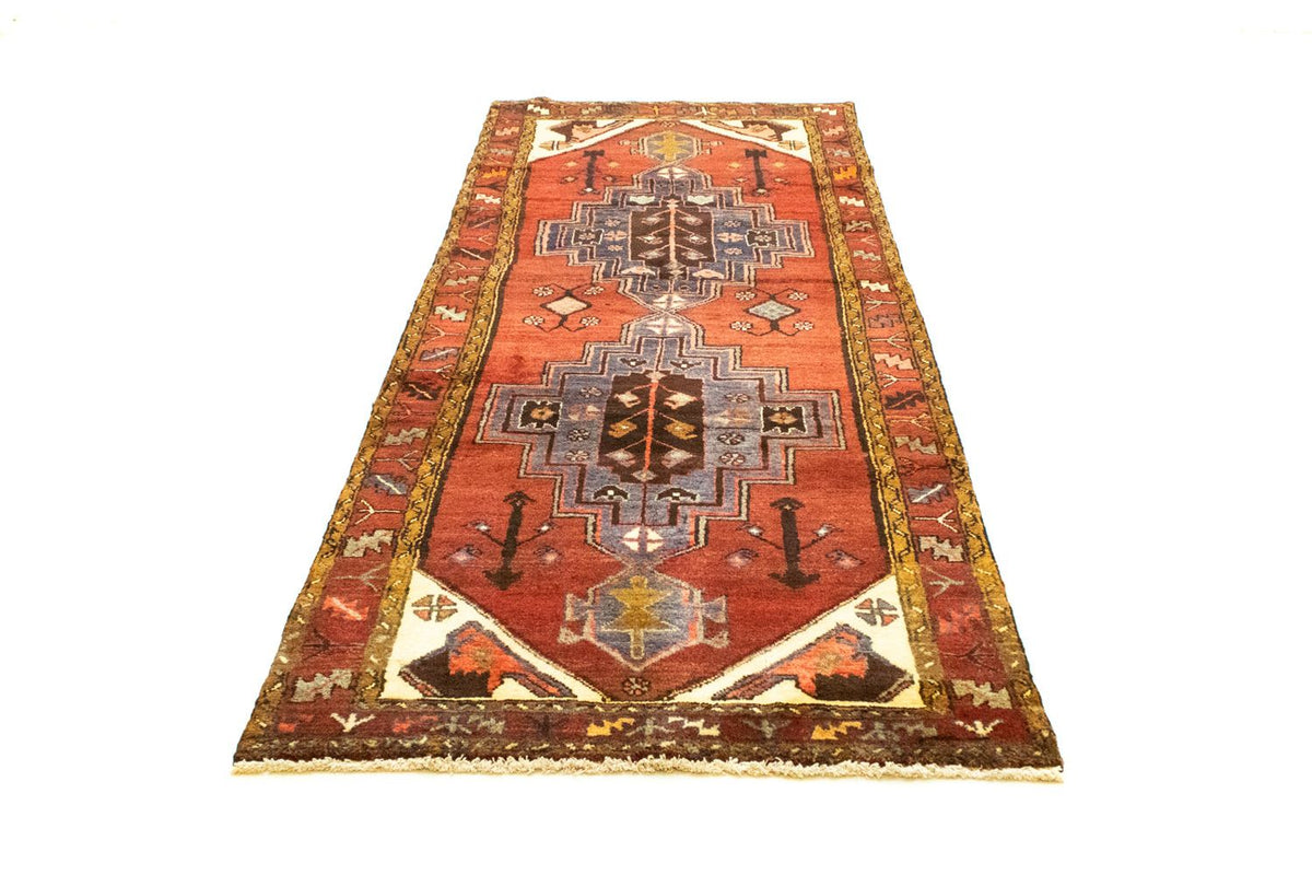 Tapis de couloir Tapis persan - Nomadic - 297 x 105 cm - orange