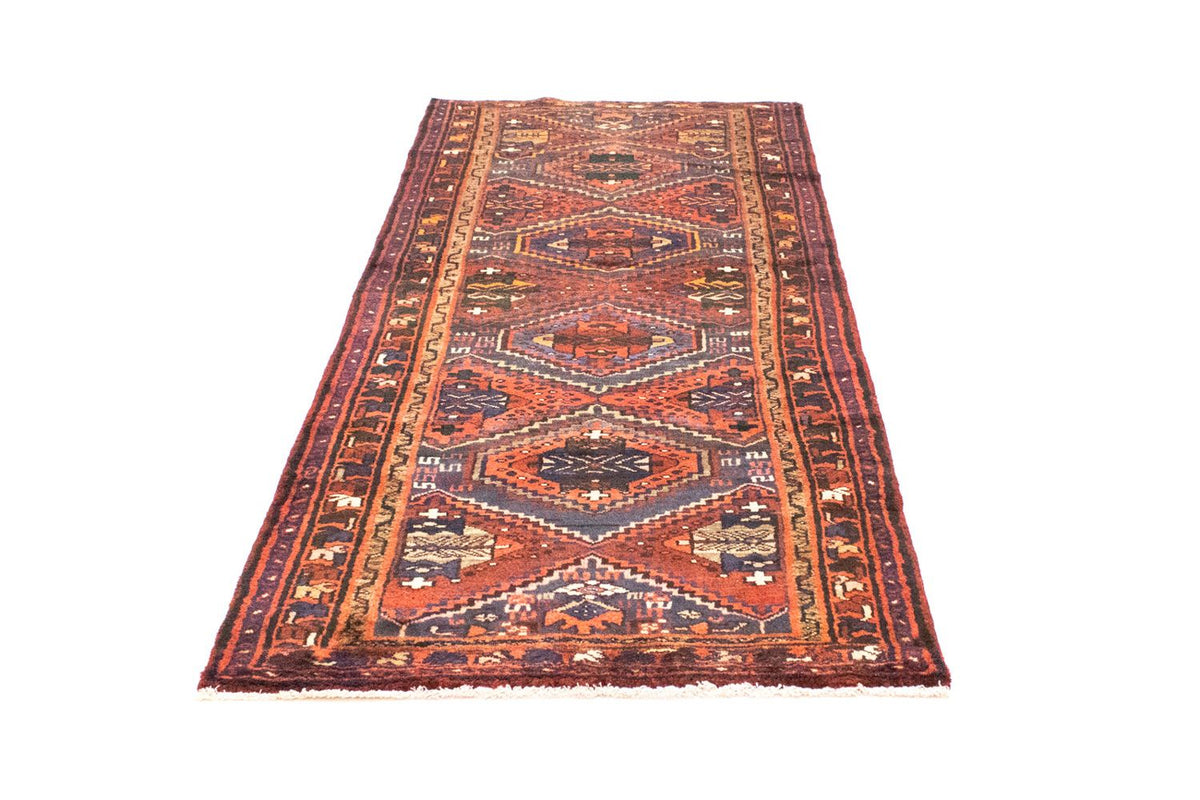 Tapis de couloir Tapis persan - Nomadic - 260 x 100 cm - marron