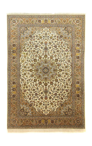 Tapis persan - Keshan - 364 x 250 cm - beige