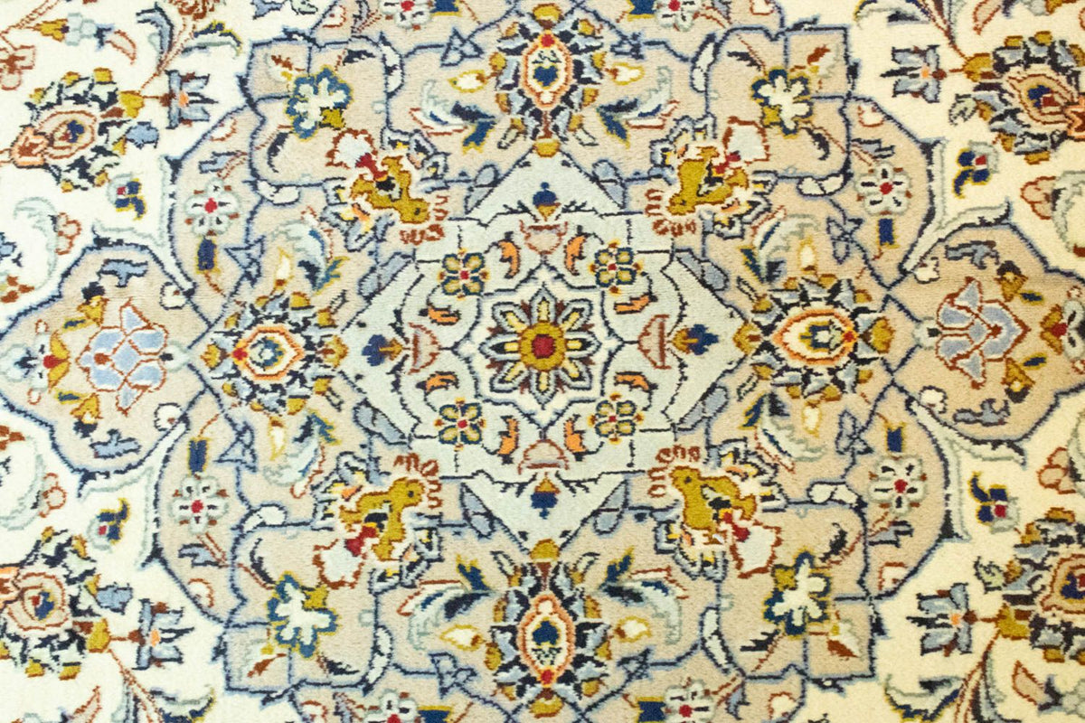 Tapis persan - Keshan - 405 x 294 cm - beige