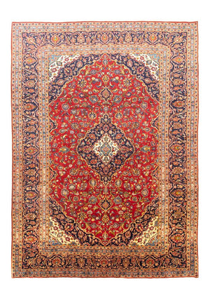 Tapis persan - Keshan - 358 x 255 cm - rouge