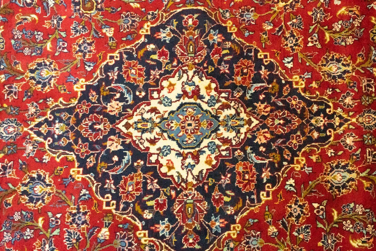 Tapis persan - Keshan - 358 x 255 cm - rouge