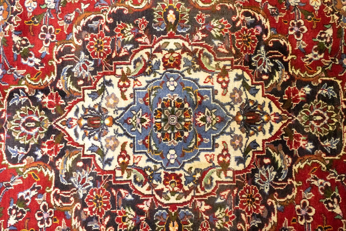 Tapis persan - Keshan - 420 x 291 cm - rouge