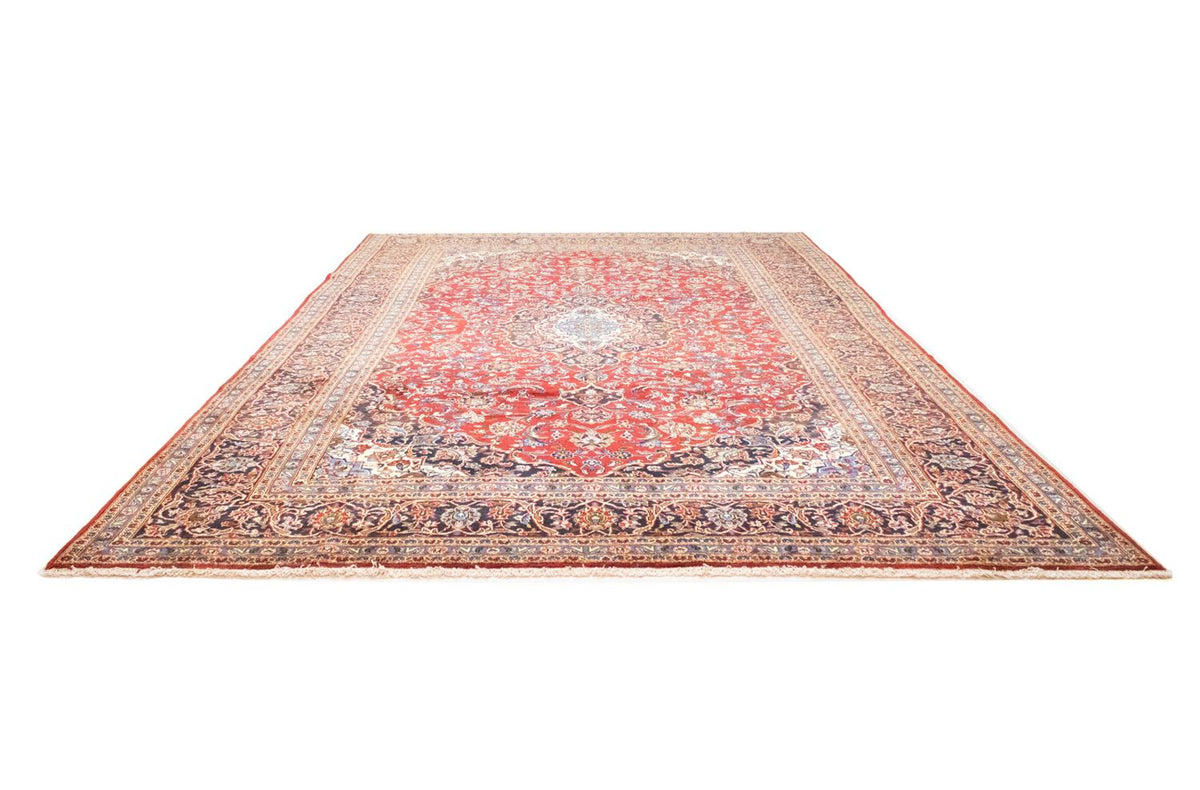 Tapis persan - Keshan - 420 x 291 cm - rouge
