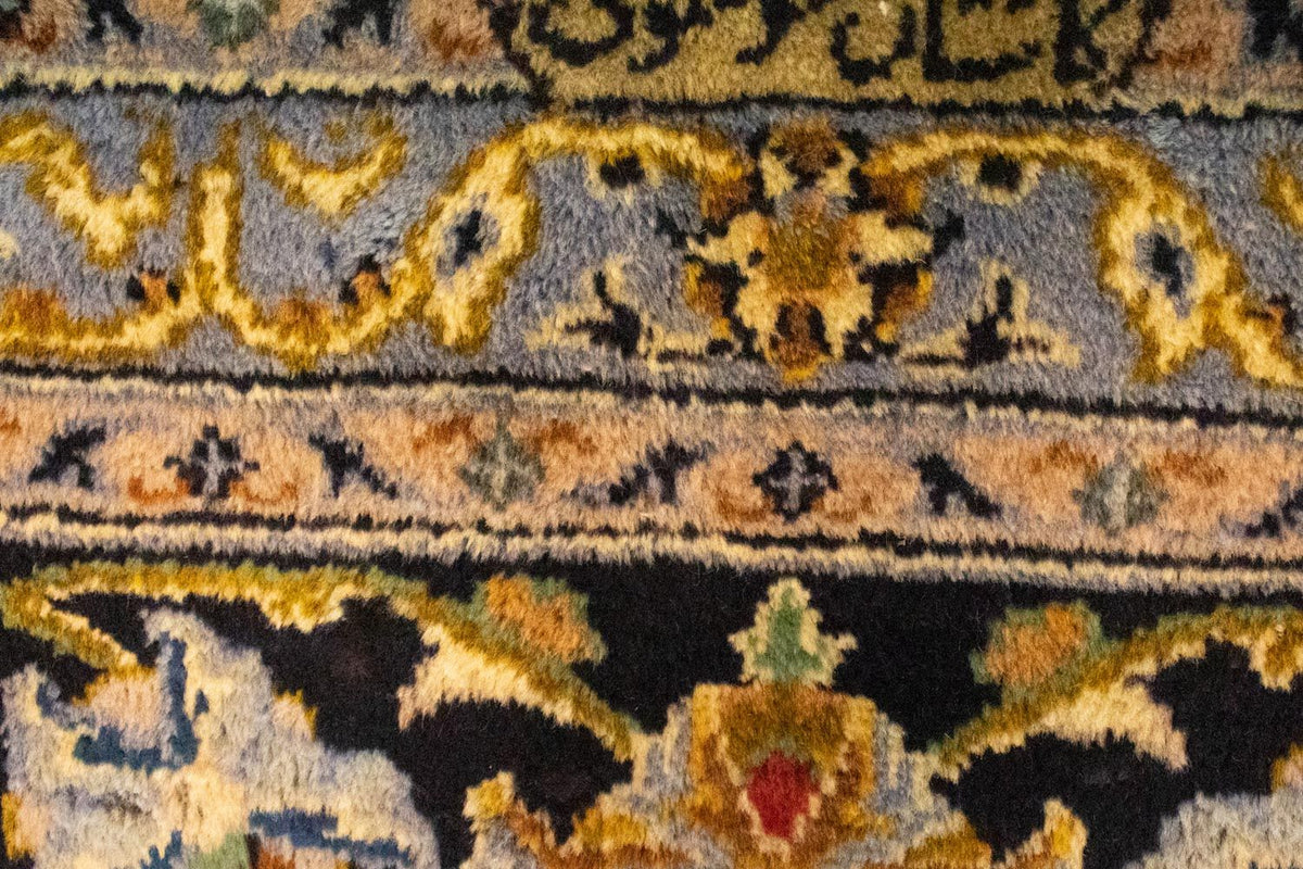 Tapis persan - Keshan - 410 x 311 cm - bleu