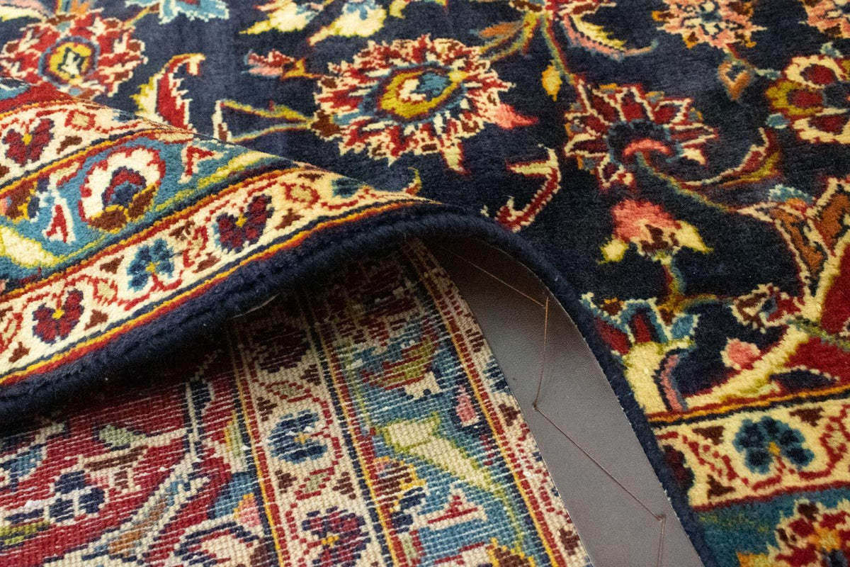 Tapis persan - Keshan - 405 x 294 cm - bleu